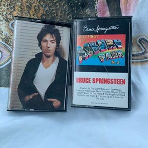 BRUCE SPRINGSTEEN ‎– 2 cassette lot